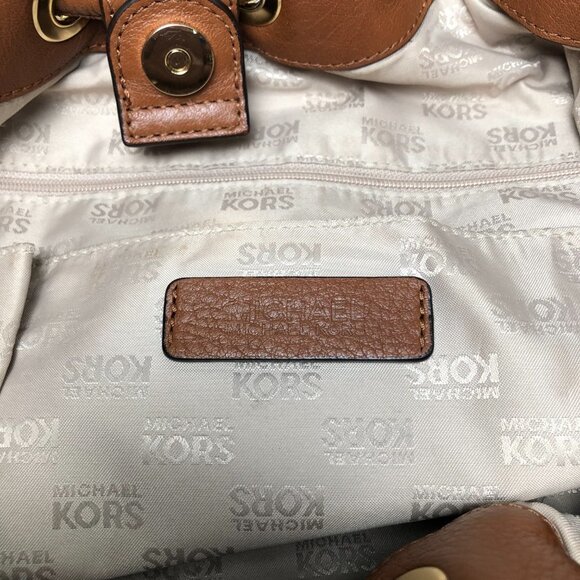 Michael Kors Pebbled Leather Hobo Bag - Picture 10 of 11